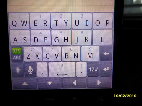 HTC keyboard