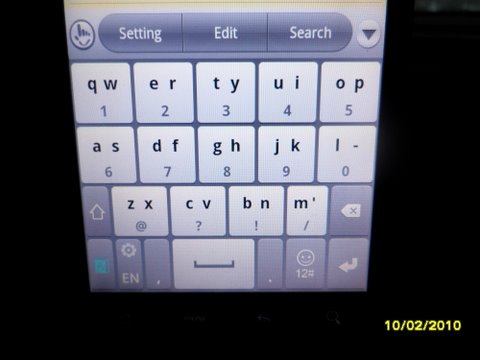 TouchPal keyboard