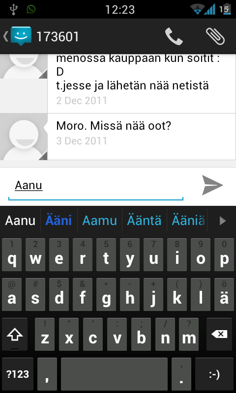 Example: AANU
